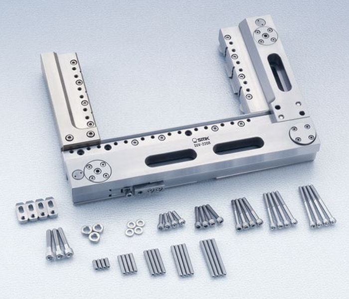 水平調整式ユニバーサルベース｜ワイヤ放電加工用治具｜【SMK】サン